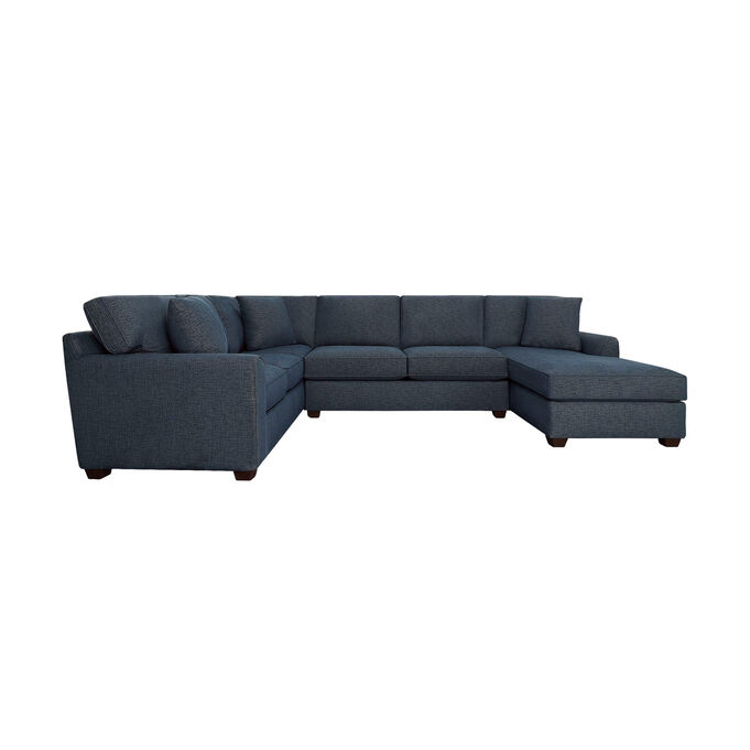 Style Line , Connections Ocean Flare 3 Piece Right Arm Facing Chaise Sectional Sofa