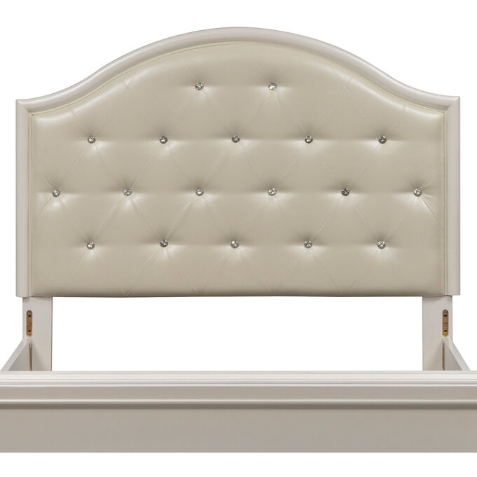 Liberty Furniture | Stardust White Full Panel Headboard