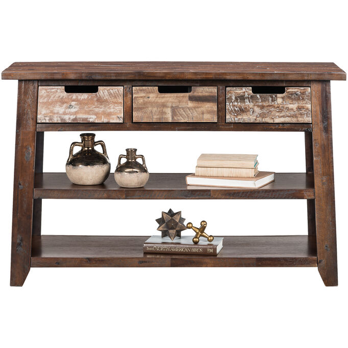 Jofran , Painted Canyon Chestnut Console Table