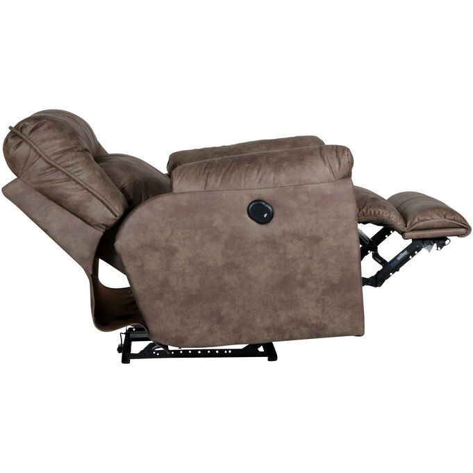 Hollins Coffee Power Wall Recliner