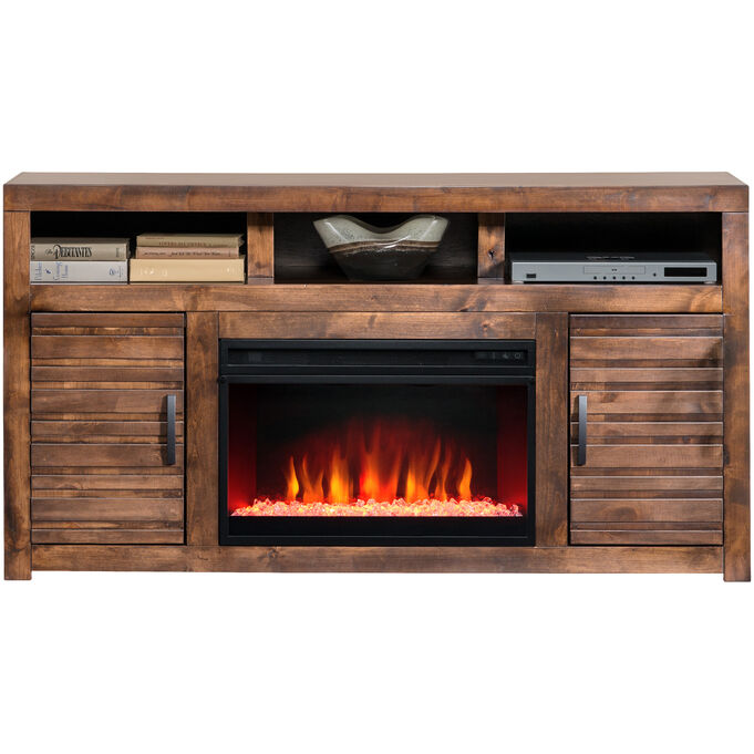 Legends Furniture , Sausalito Whiskey 62 Fireplace Console Table