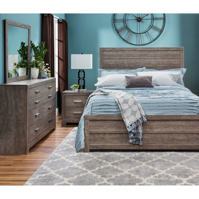 Ashley Furniture , Culverbach Driftwood 4 Piece Queen Room Package