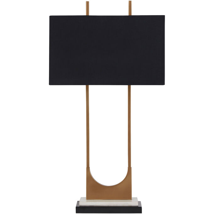 Ashley Furniture | Malana Brass Table Lamp