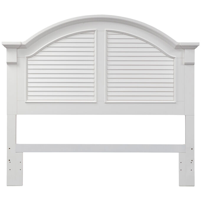 Liberty Furniture | Summer House I Oyster White King Panel Headboard
