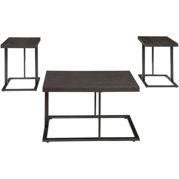 Ashley Furniture | Airdon Bronze Set of 3 Tables