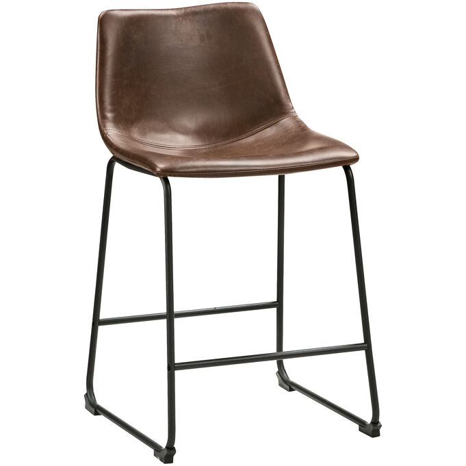 Ashley Furniture | Centiar Brown Counter Stool