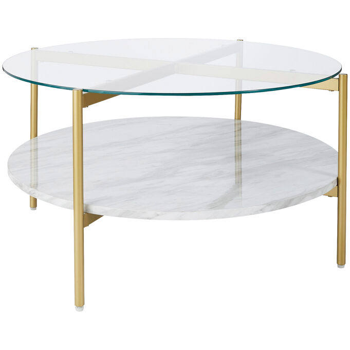 Ashley Furniture | Wynora White Coffee Table