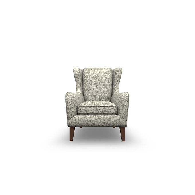 Best Home Furnishings | Lorette Ivory Wingback Accent Chair