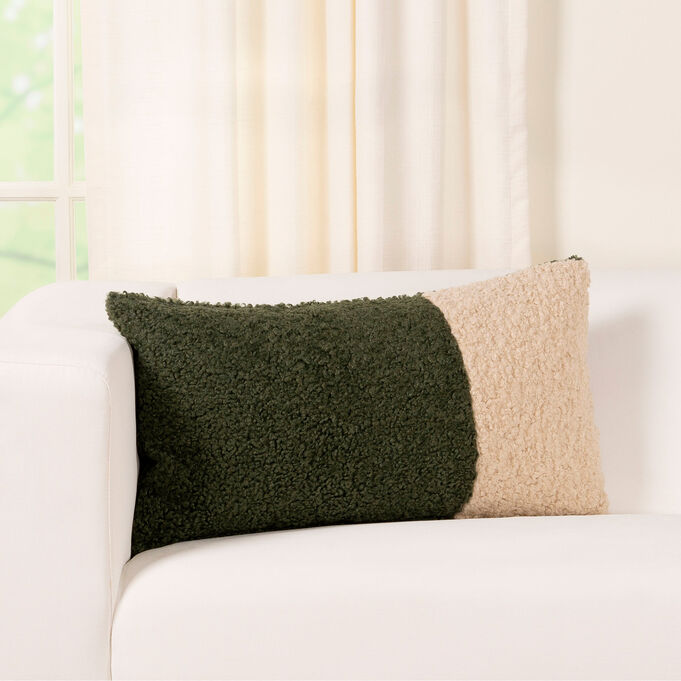 Tiffany Cloverleaf 2 Patch Boucle Pillow