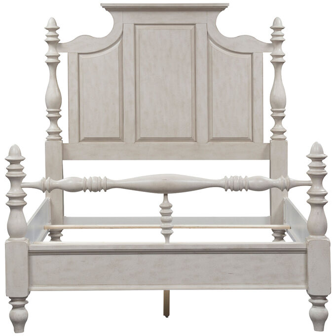 Liberty Furniture | High Country White Queen Poster Bed