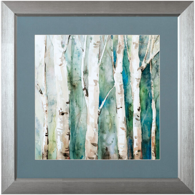Art Effects | River Birch II Framed Art | Blue