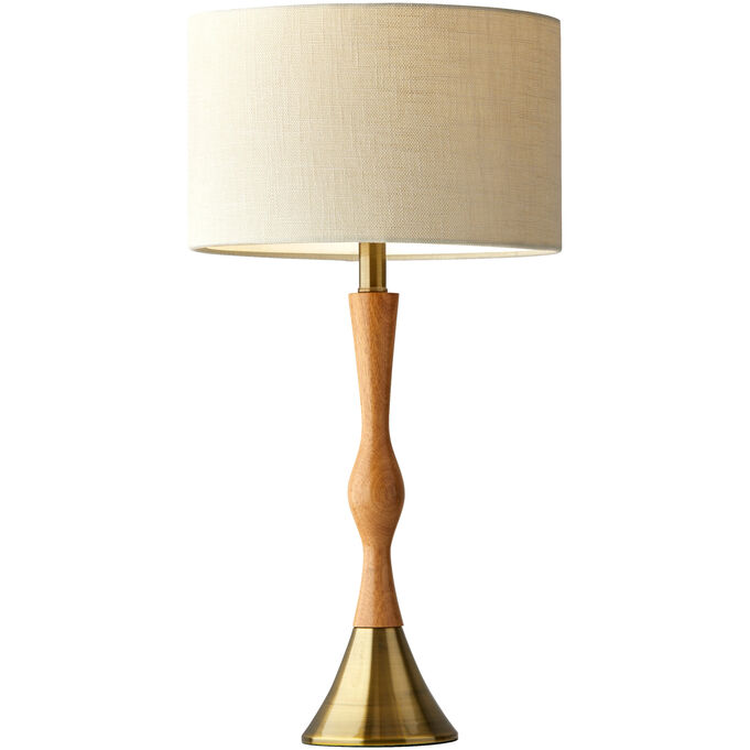 Adesso | Eve Natural Table Lamp