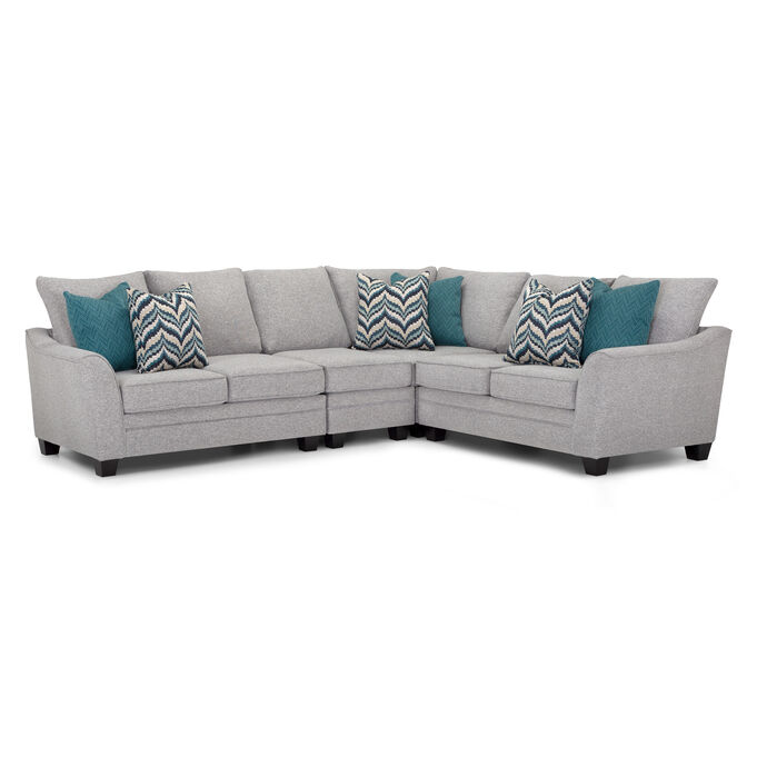 Knox Gray 4 Piece Sectional