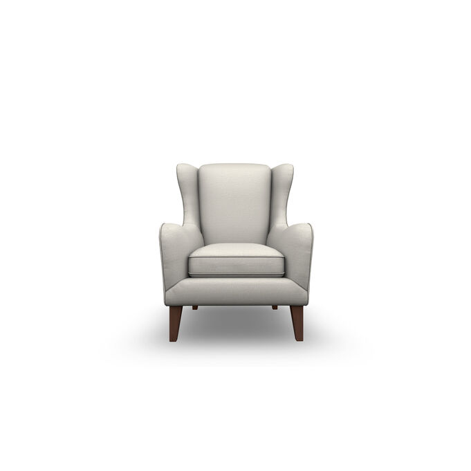 Best Home Furnishings | Lorette Canvas Wingback Accent Chair