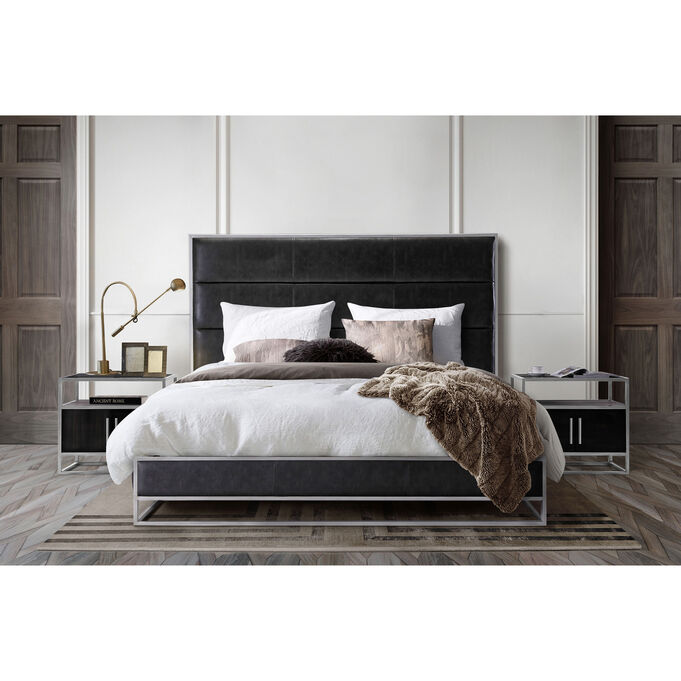 Empire Gray King Bed