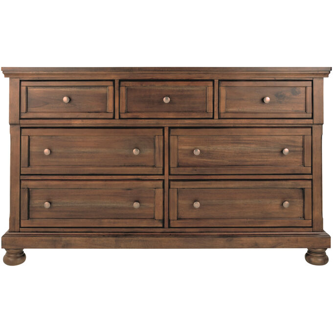 Ashley Furniture | Flynnter Medium Brown Dresser