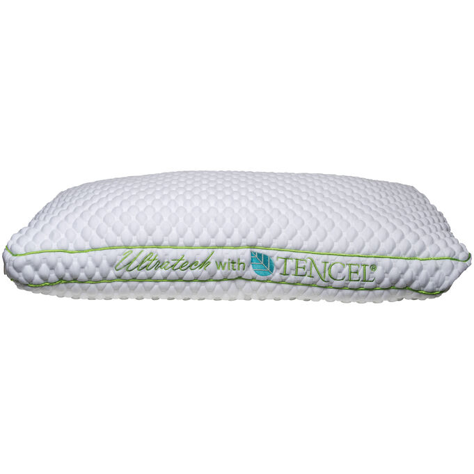 Healthy Sleep Restore And Calm Queen Low Profile Pillow