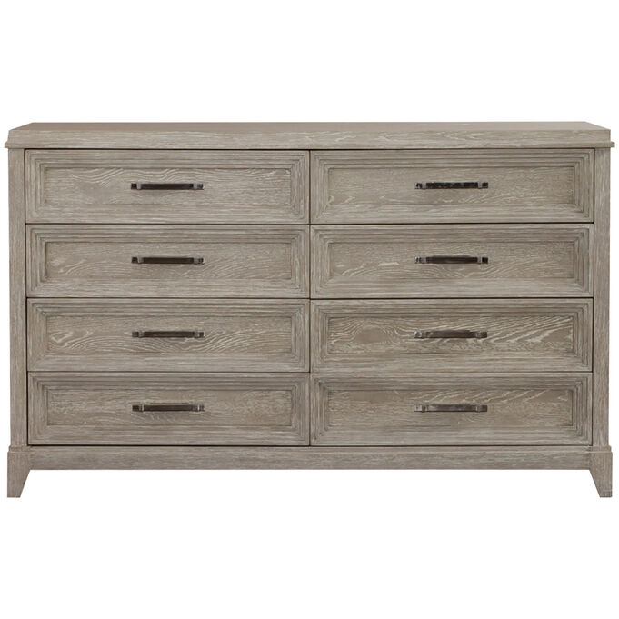 Liberty Furniture | Belmar Washed Taupe 8 Drawer Dresser