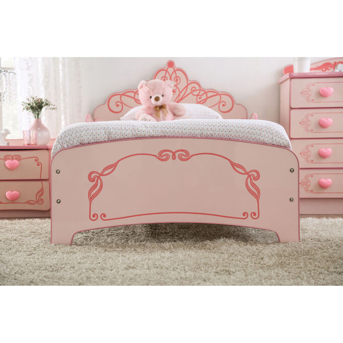 Julianna Pink Twin Bed