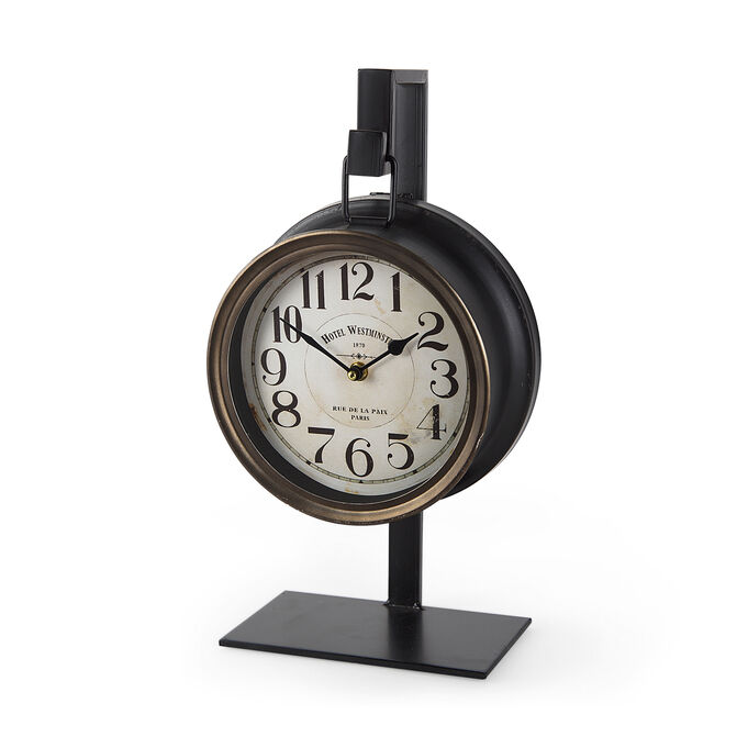 Taxz Brown Table Clock