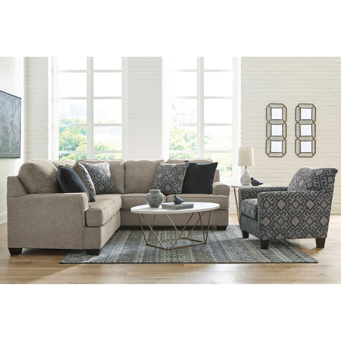 Bovarian Stone 2 Piece Left Sectional