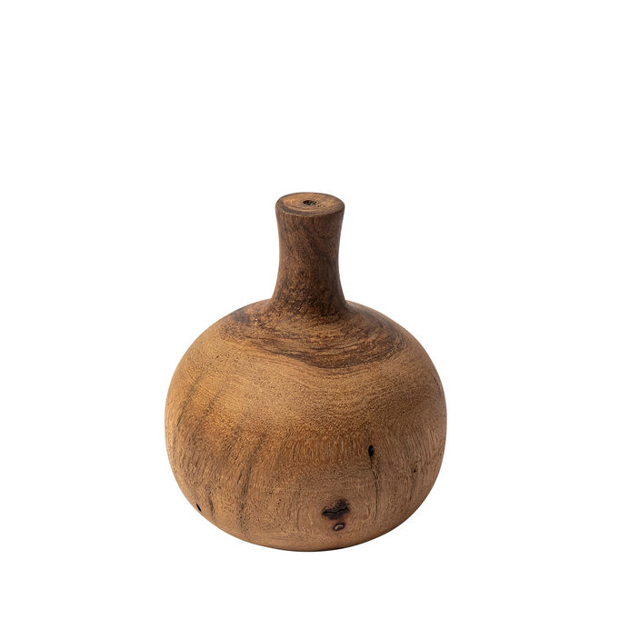 Afra Brown Small Vase