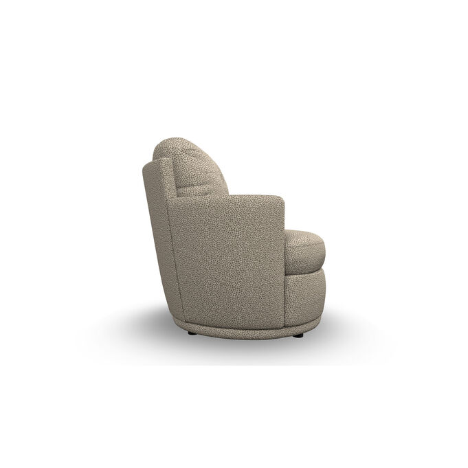 Brodi Linen Swivel Accent Chair
