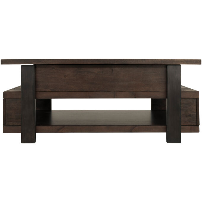 Ashley Furniture | Vailbry Brown Lift Top Coffee Table