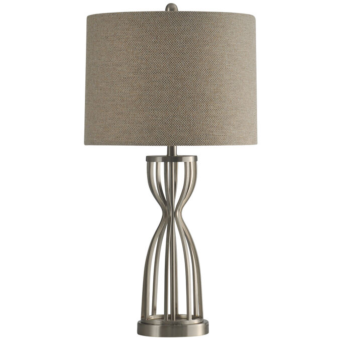 Stylecraft Home Collection , Manheim Brushed Steel Table Lamp