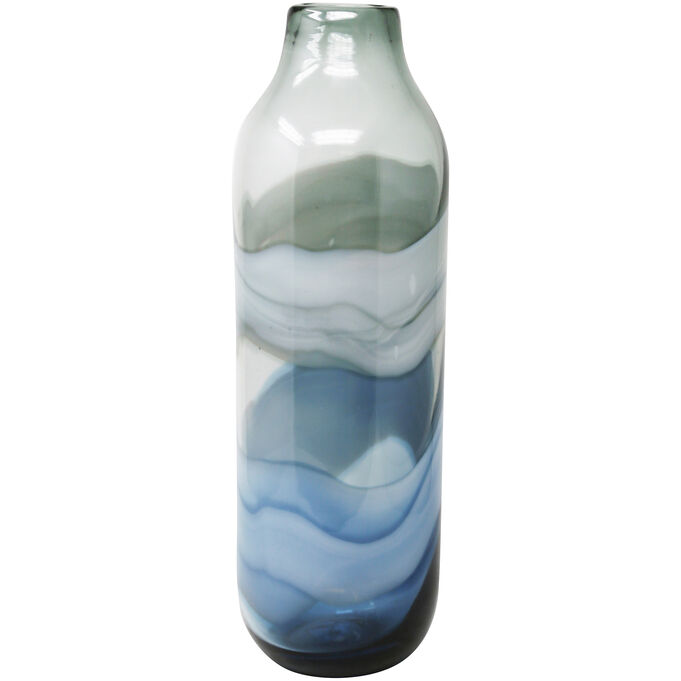 Elevated Chic 18 Inch Glass Vase