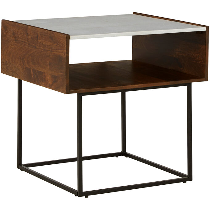 Ashley Furniture | Rusitori Light Brown End Table