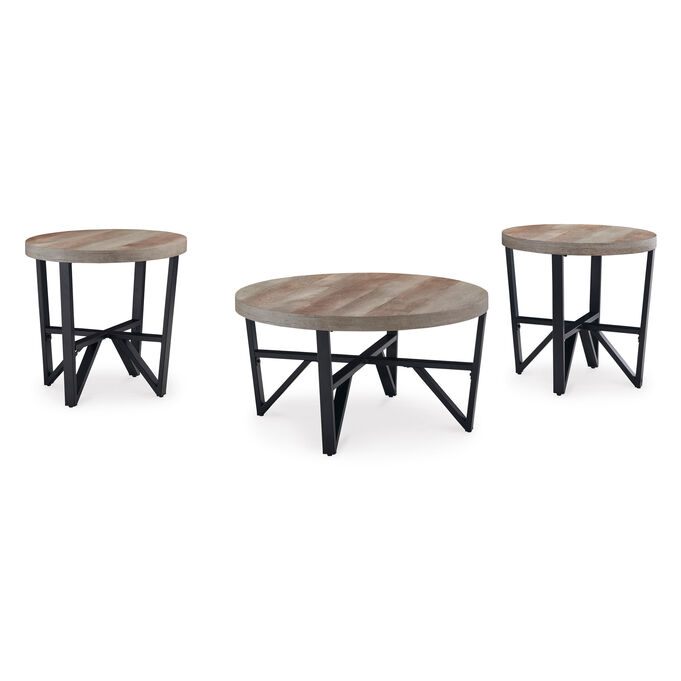Ashley Furniture | Deanlee Gray Set of 3 Tables