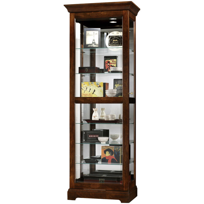 Martindale Cherry Curio Cabinet