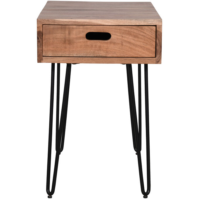 Jofran , Rollins Natural Chairside Table