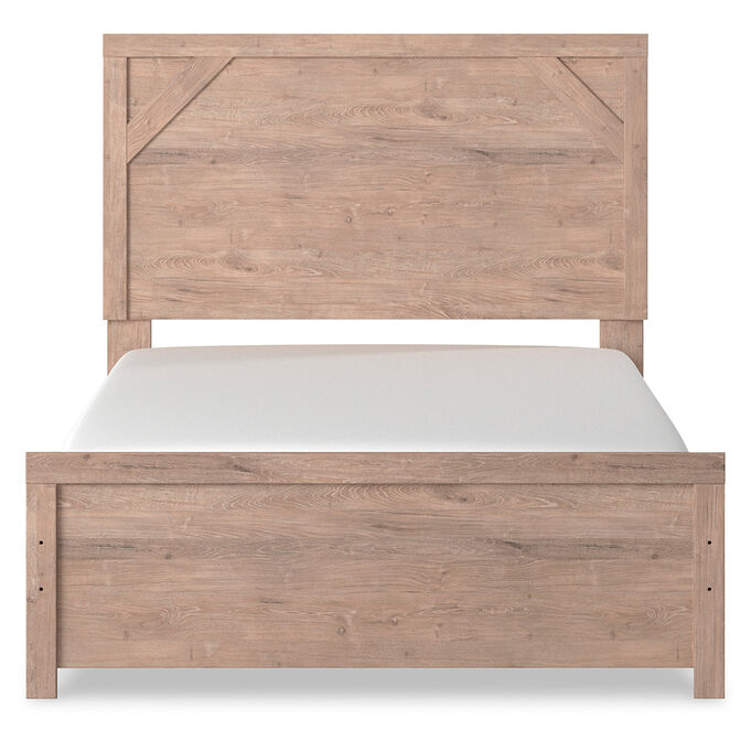 Ashley Furniture | Senniberg Light Brown Full Panel Bed