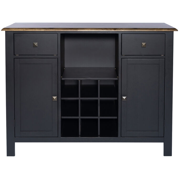 Liberty Furniture | Carolina Crossing Black Server Sideboard Buffet Cabinet