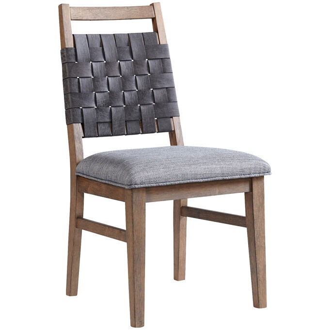 Oslo Weathered Chestnut Side Chair