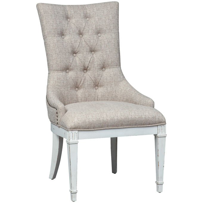 Liberty Furniture | Abbey Park White Hostess Chair