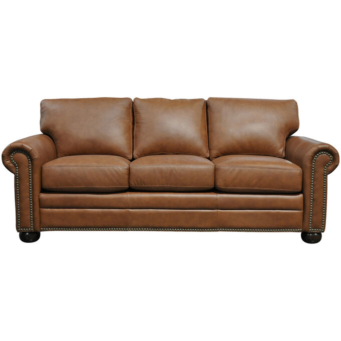 Omnia Leather , Savannah Urban Cedar Sofa