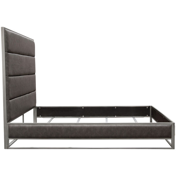 Empire Gray King Bed