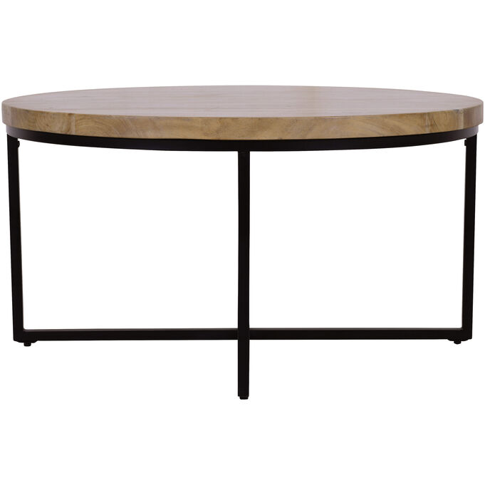 Jofran , Ames Natural Round Coffee Table