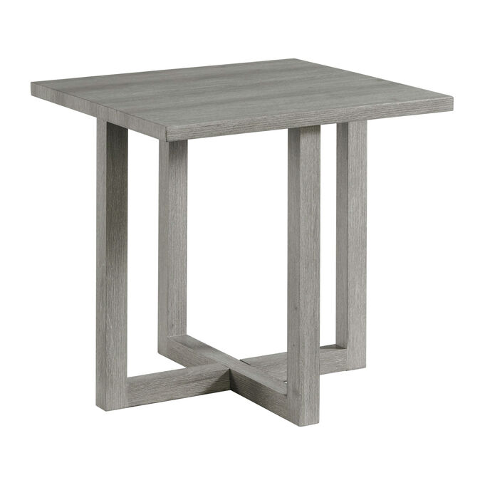 Elements | Uster Light Gray End Table