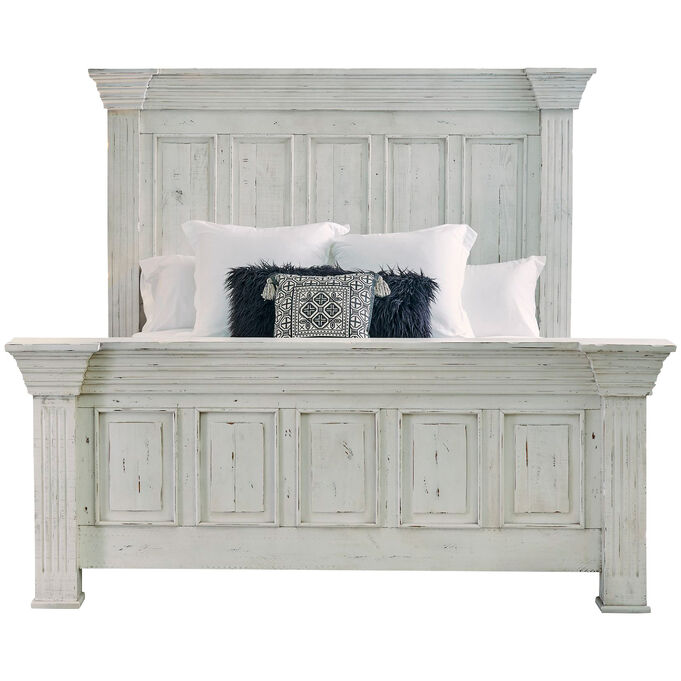 Elements , Olivia White Queen Bed