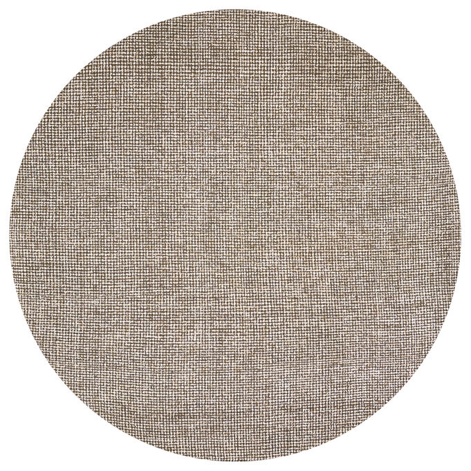 Rizzy Home | Brindleton Brown 10 Foot Round Area Rug