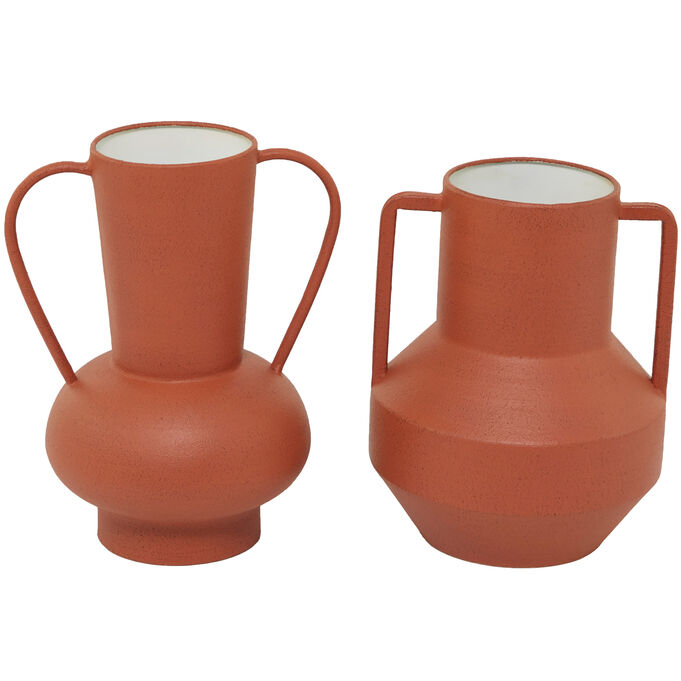 Adobe Set of 2 Oranges Vases