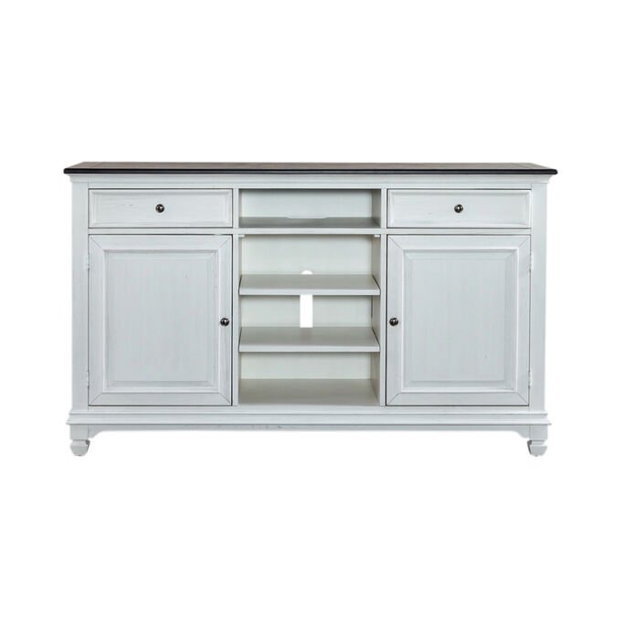 Liberty Furniture | Allyson Park White 68" Highboy TV Console Table