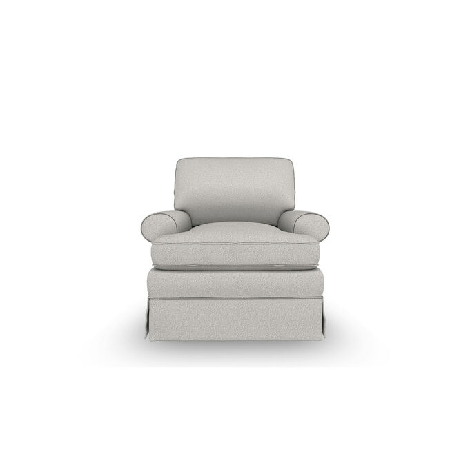 Best Home Furnishings | Quinn Stone Swivel Glider Chair