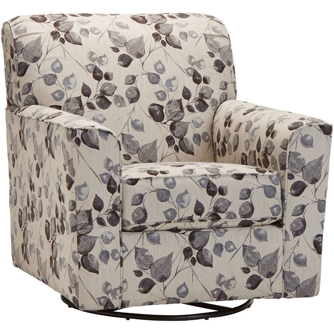 Ashley Furniture , Cyprus Platinum Swivel Chair