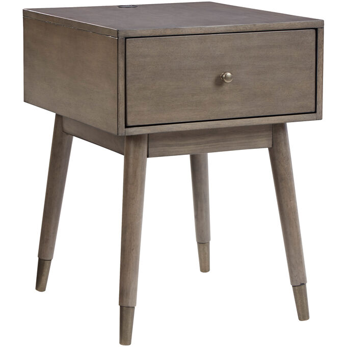 Ashley Furniture | Paulrich Antique Gray End Table
