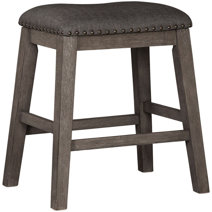 Ashley Furniture | Caitbrook Gray Backless Counter Stool